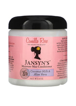 Camille Rose Jansyn’s Moisture Max Conditioner, Coconut Milk & Aloe Vera 8oz