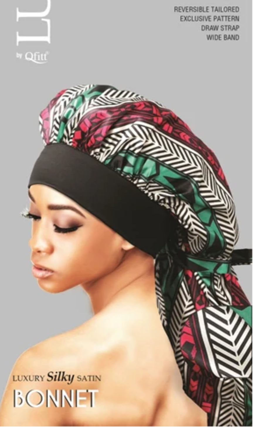 Luxury Silky Satin Bonnet - Braid