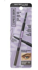 Maybelline Express Brow 2-In-1 Pencil and Powder Eyebrow Makeup Medium Brown