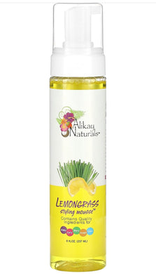 Alikay Naturals Lemongrass Styling Mousse 8 oz