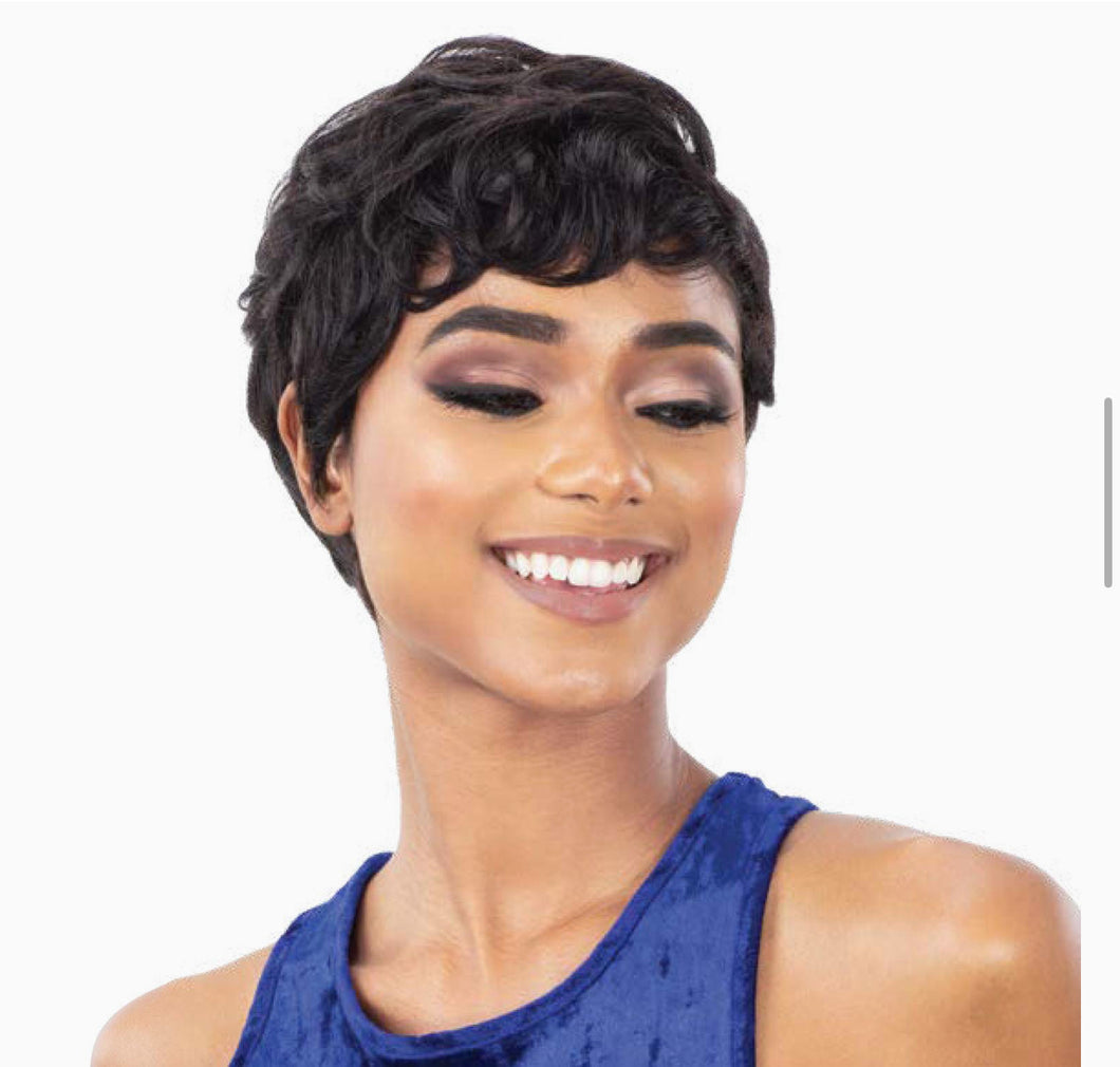 Naked 100% Brazilian Natural Human Hair Premium Wig Kani #Natural